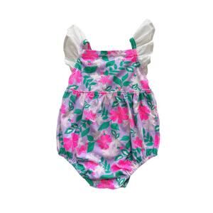 NWT Tucker + Tate Floral Sunsuit Bubble Romper 9m